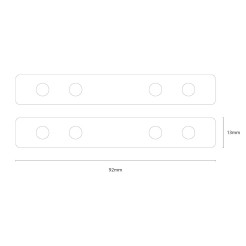 Łącznik Metalowy do Szyn Magnetic Track 5mm ML2621