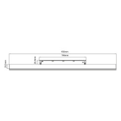 Magnetic Track 10mm 15W CCT 48V ML2641