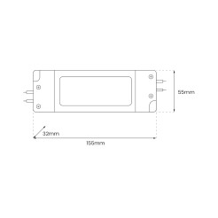 ZASILACZ LED 60W IP44 EKZAS2667