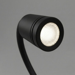 Lampa nocna z półką Shelf Led 4W+5W+2W prawa Czarny ML2887