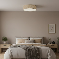 Lampa sufitowa Marshall 3xE27 Ø50cm Biały/Brąz MLP2424