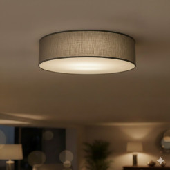Lampa sufitowa Marshall 3xE27 Ø50cm Biały/Szary MLP2425