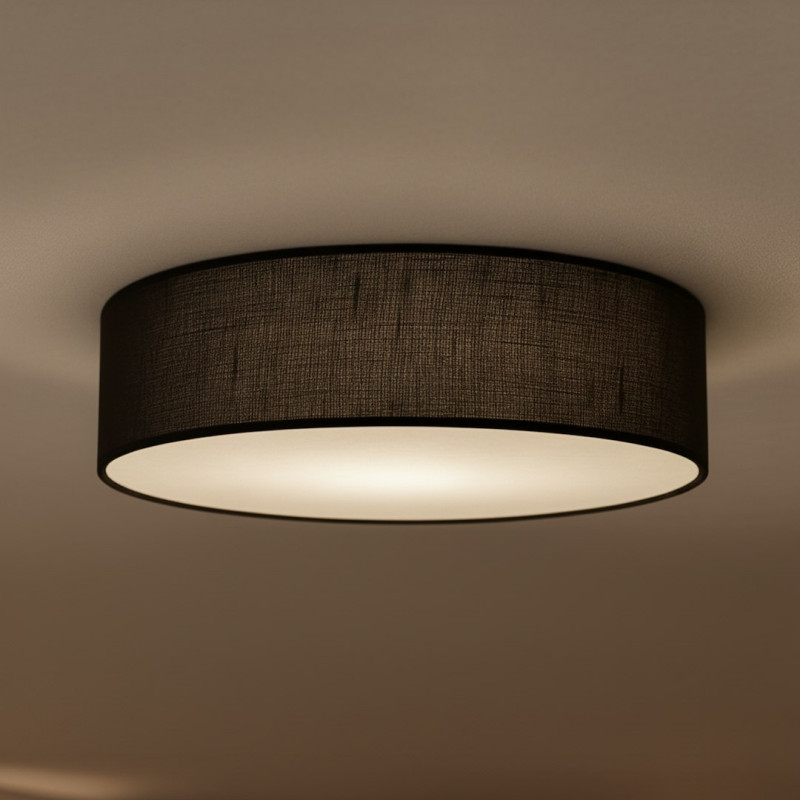 Lampa sufitowa Marshall 3xE27 Ø50cm Biały/Czarny MLP2426