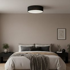 Lampa sufitowa Marshall 3xE27 Ø50cm Biały/Czarny MLP2426