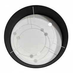 Lampa sufitowa Marshall 3xE27 Ø50cm Biały/Czarny MLP2426