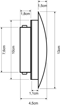 LED czarny 41561