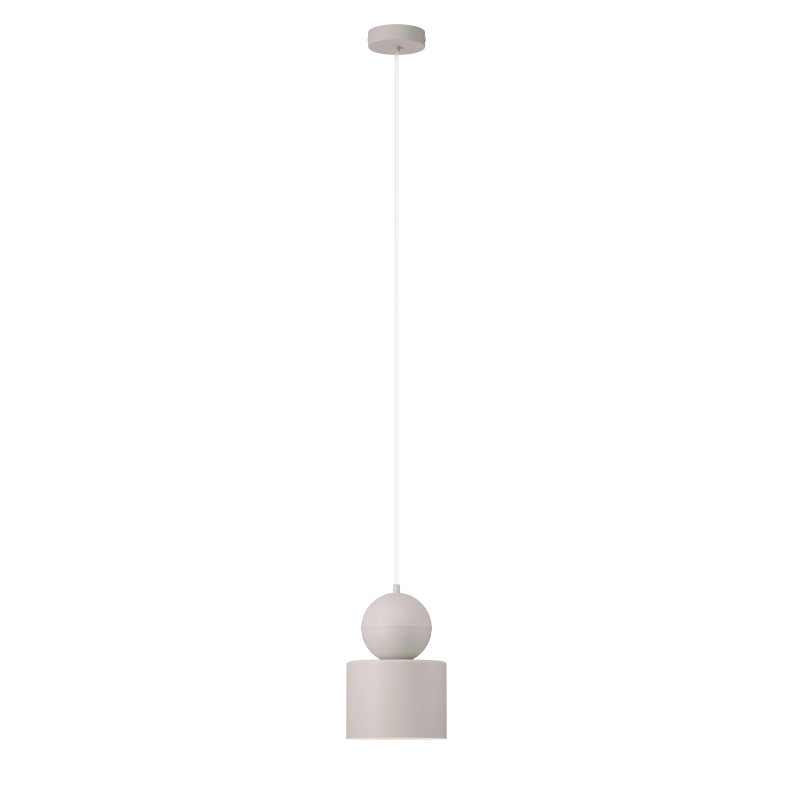 B 1 lampa wisząca szary bez 41656
