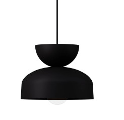 H 1 lampa wisząca czarny 41701