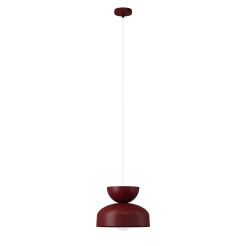 H 1 lampa wisząca bordowy 41707