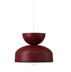 H 1 lampa wisząca bordowy 41707