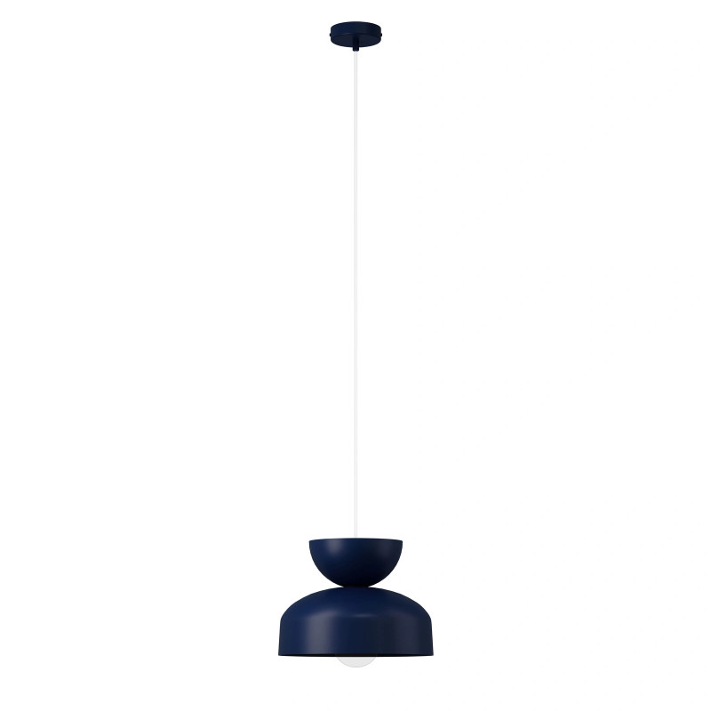 H 1 lampa wisząca granatowy 41708