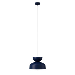 H 1 lampa wisząca granatowy 41708