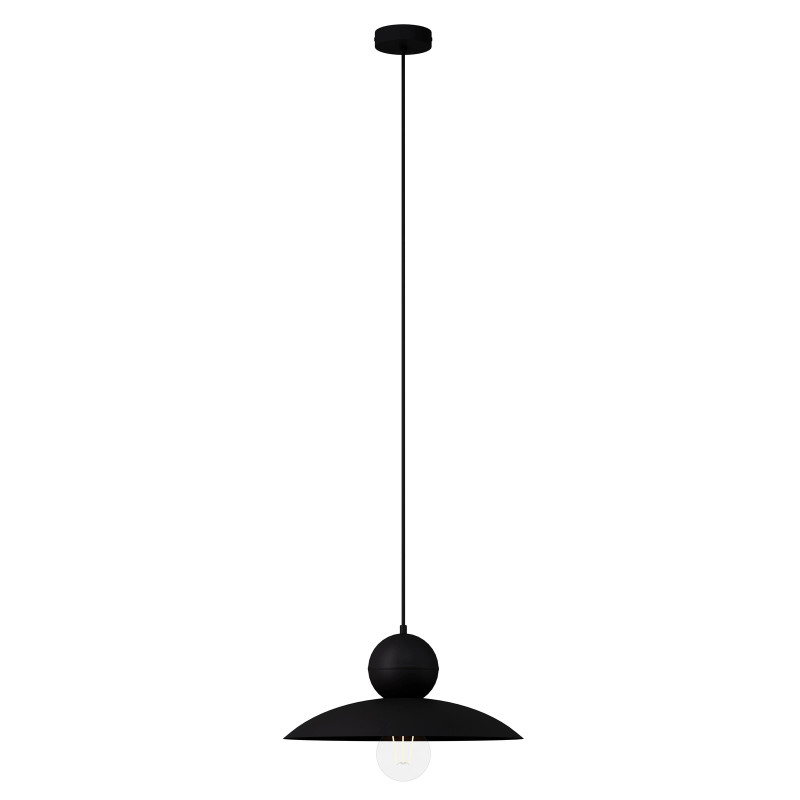 E 1 lampa wisząca czarny 41662