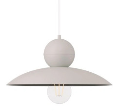 E 1 lampa wisząca szary bez 41664