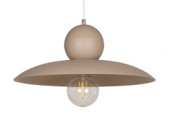 E 1 lampa wisząca ciepły beż 41666