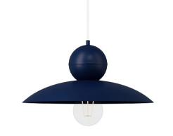 E 1 lampa wisząca granatowy 41669
