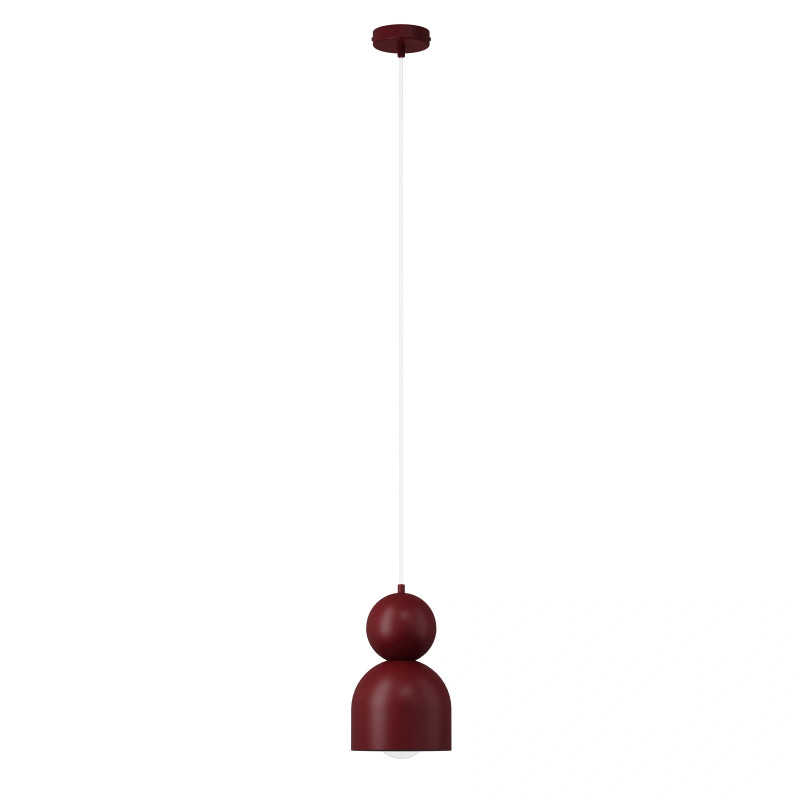 D 1 lampa wisząca bordowy 41793