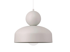 G 1 lampa wisząca szary bez 41805