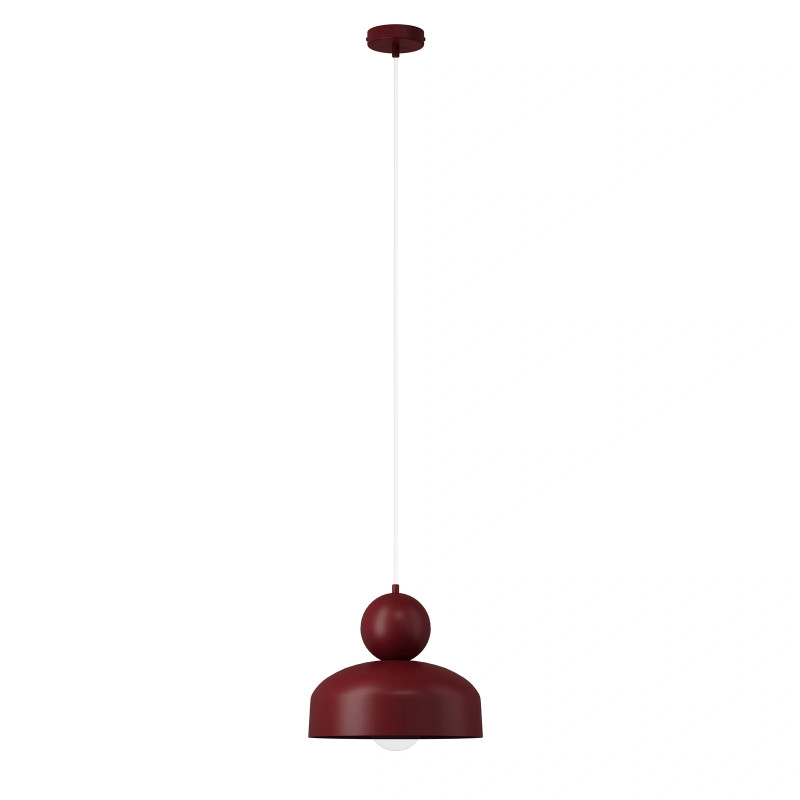 G 1 lampa wisząca bordowy 41809