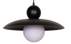 I 1 lampa wisząca czarny 41899