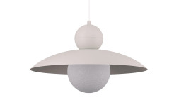 I 1 lampa wisząca szary beż 41900