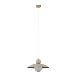 I 1 lampa wisząca ciepły beż 41903