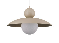 I 1 lampa wisząca ciepły beż 41903