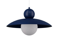 I 1 lampa wisząca granatowy 41904