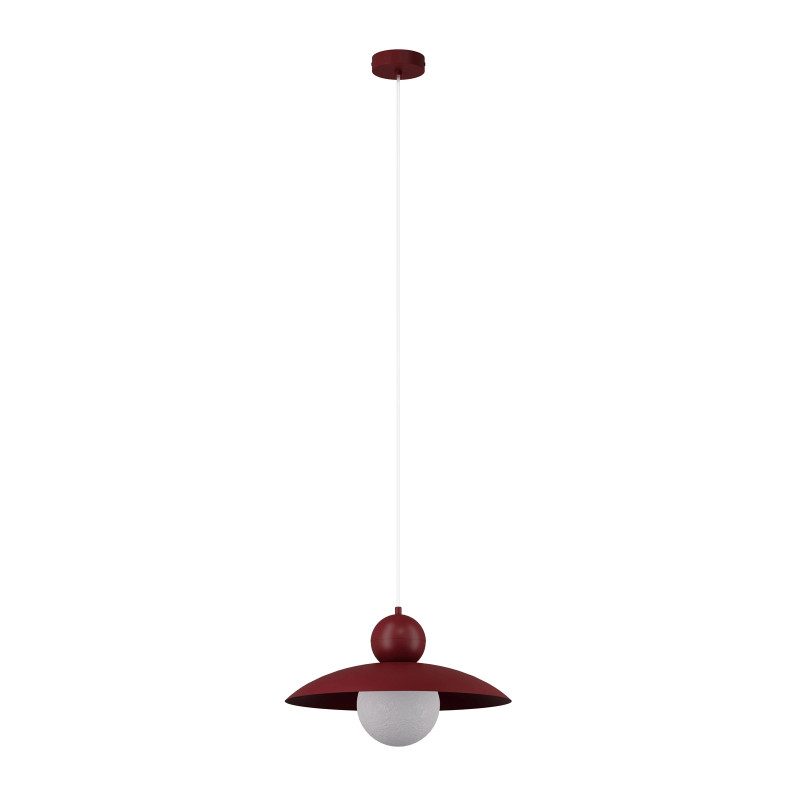 I 1 lampa wisząca bordowy 41905