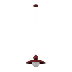 I 1 lampa wisząca bordowy 41905