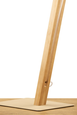 lampa podłogowa ciepły beż/jasny brąz 41631
