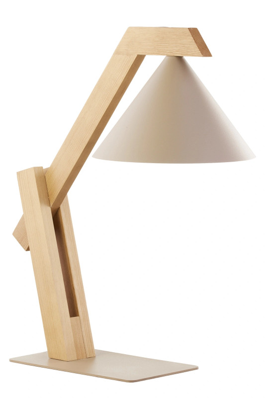 lampka ciepły beż/jasny brąz 41812