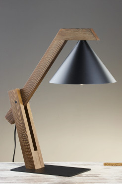 lampka czarny/ciemny brąz 41815