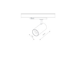 CTLS SPOT LED 25W 12300