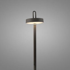 19311-18 AMAG LAMPA PODŁOGOWA/ZEWNĘTRZNA BEZPRZEWODOWA CZARNY
