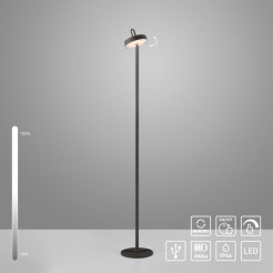 19311-18 AMAG LAMPA PODŁOGOWA/ZEWNĘTRZNA BEZPRZEWODOWA CZARNY