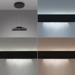 2690-18 Q-STRETTO LAMPA WISZĄCA CZARNA