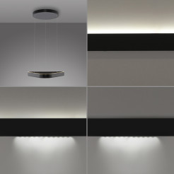 2690-18 Q-STRETTO LAMPA WISZĄCA CZARNA