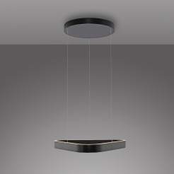 2690-18 Q-STRETTO LAMPA WISZĄCA CZARNA