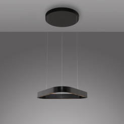 2690-18 Q-STRETTO LAMPA WISZĄCA CZARNA