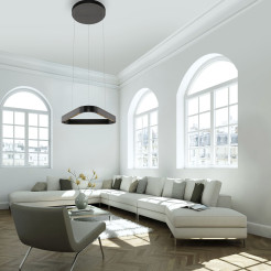 2690-18 Q-STRETTO LAMPA WISZĄCA CZARNA