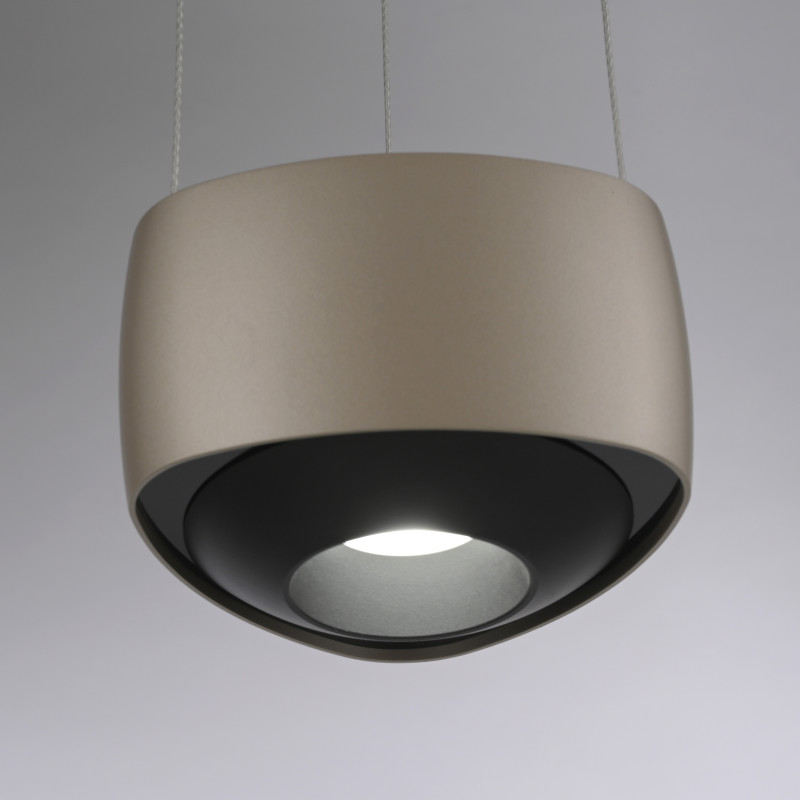 2657-97 Q-STRETTO LAMPA WISZĄCA BRĄZOWA