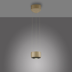2657-97 Q-STRETTO LAMPA WISZĄCA BRĄZOWA