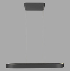2688-18 Q-STRETTO LAMPA WISZĄCA CZARNA