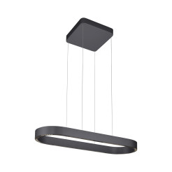 2688-18 Q-STRETTO LAMPA WISZĄCA CZARNA