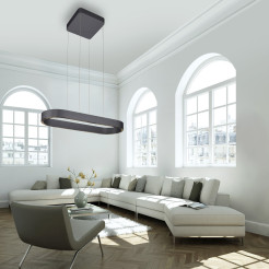 2688-18 Q-STRETTO LAMPA WISZĄCA CZARNA