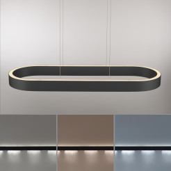 2688-18 Q-STRETTO LAMPA WISZĄCA CZARNA