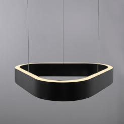 2689-18 Q-STRETTO LAMPA WISZĄCA CZARNA