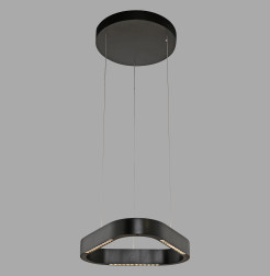 2689-18 Q-STRETTO LAMPA WISZĄCA CZARNA