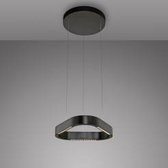 2689-18 Q-STRETTO LAMPA WISZĄCA CZARNA